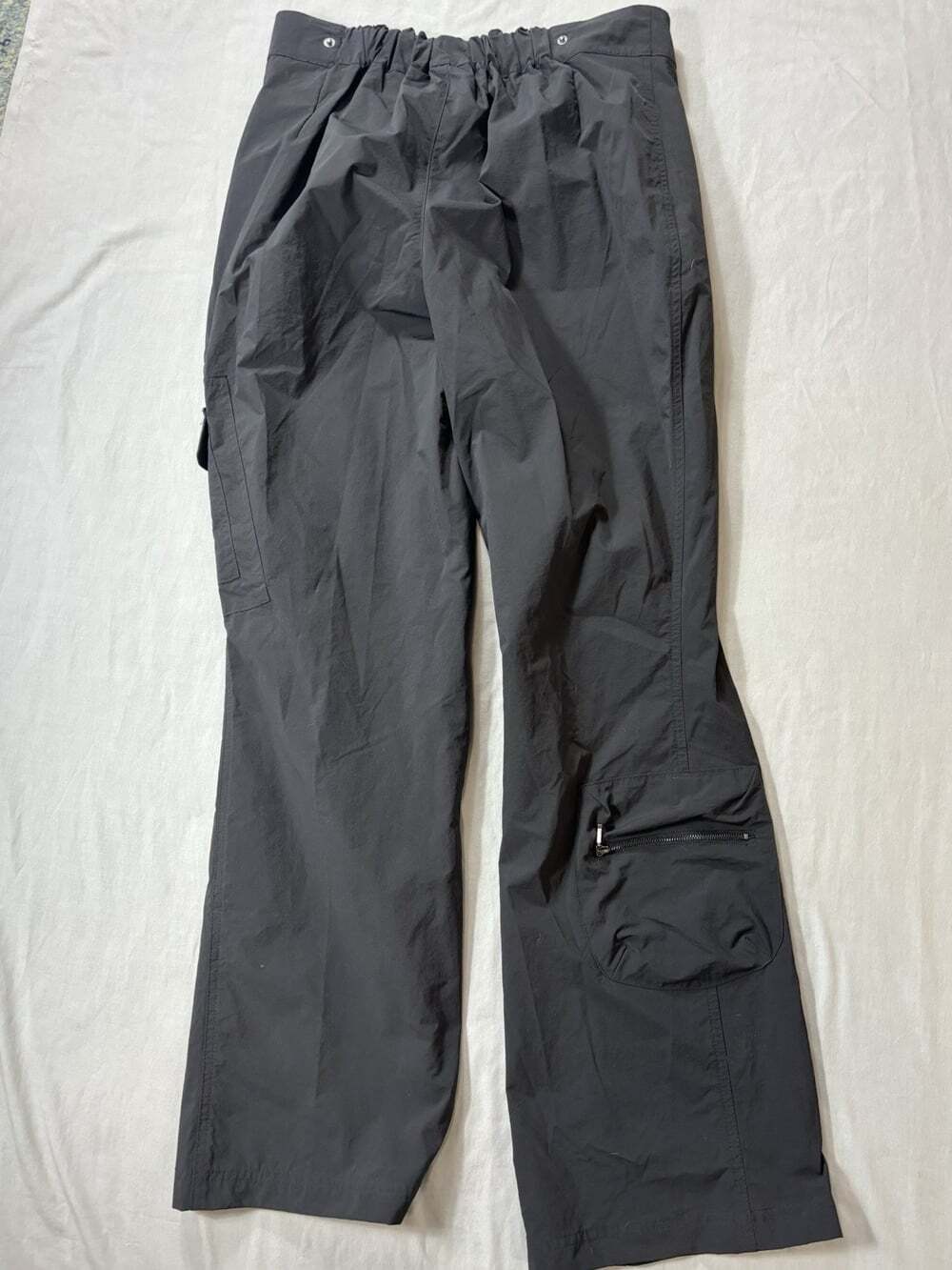 Urban Outfitters BDG Black Elastic Waist Windbreaker Joggers Sweatpants Size 10